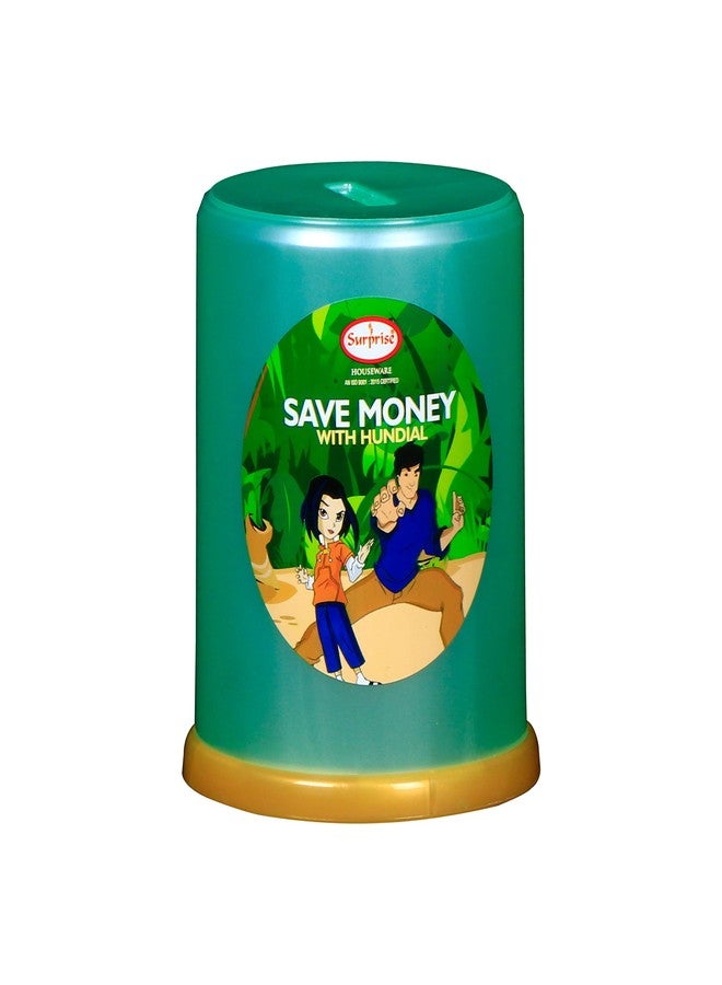 SURPRISE® Save Money with Hundial(Pack 4) Piggy Bank Money Saving Bank for Kids Children (Multicolor) - Image 4